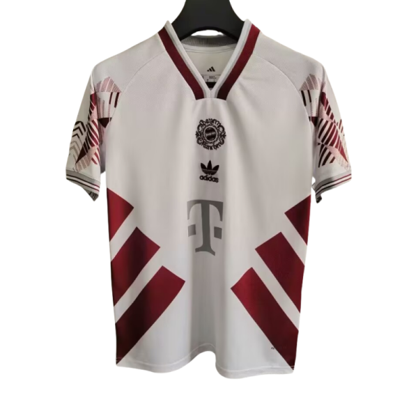 2025-26 Mens Bayern Munich  Fans Special edition white   Soccer Jersey