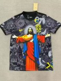 Mens Brazil Red Goddess  Cheap Soccer Jerseys 2526