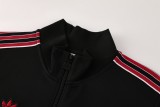 2025-26 Mens Manchester United black Jacket  Training Suit