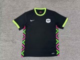 25-26 Mens Australia  black away Fans Soccer Jersey