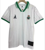 2025-26 Mens  Racing de Santander  white 112th anniversary Soccer Jersey
