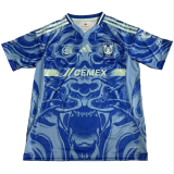 2025-26 Mens Tigres away blue  soccer jersey