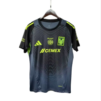 2025-26 Mens Tigres  goalkeeper  black soccer jersey