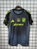 2025-26 Mens Tigres  goalkeeper  black soccer jersey