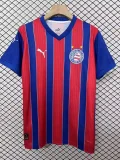 2025-26 Mens BaHia away red Fans Soccer Jersey