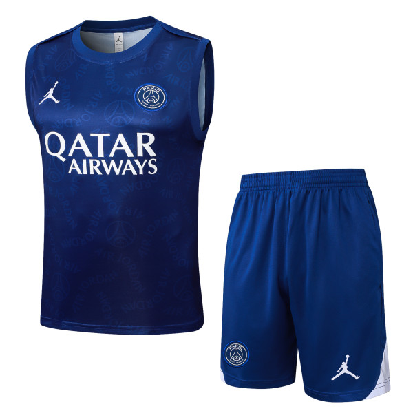 2024/25  Mens PSG  Jordan Cailan inkjet  Vest Short traning suit