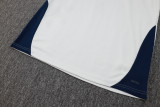 2024-25 Mens Portugal white vest  short training suit
