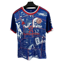 2025-26 Mens Dusseldorf Special Edition blue  soccer jersey