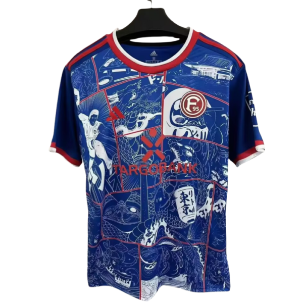 2025-26 Mens Dusseldorf Special Edition blue  soccer jersey