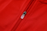 2025-26 Mens Flamengo red  Half Pull Retro version Training suit