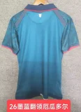 2025-26Mens Ecuador blue Fans Soccer Jersey
