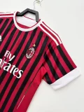 2011-12 Mens AC Milan red  Retro Home Jersey