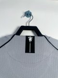 2007-08 Mens Manchester United grey Retro goalkeeper  Long Sleeve  Soccer Jersey