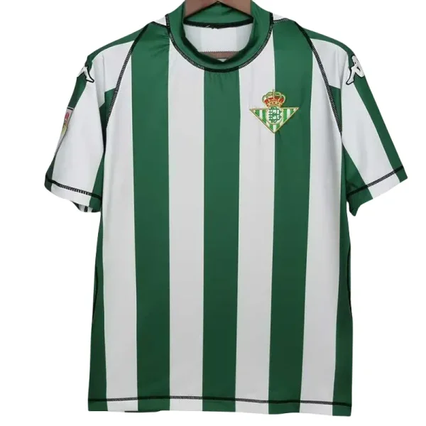 2003-2004 Real Betis Home Retro Soccer Jersey