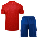 2024/25 Mens PSG  Jordan red Short  training suit