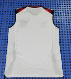 2025-26Mens  Flamengo white  Vest Training soccer jersey