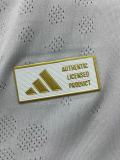 2025-26 Mens  Real Madrid Home Long Sleeve Player Version Soccer Jersey