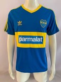 1992-93 Mens Boca Juniors blue home soccer  Jersey