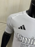2025/26 Mens Arsenal  Player version white  soccer Jersey