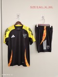 2025-26 Mens Atletico Mineiro black Training Short Suit  Jersey