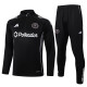 2025-26 Mens  Inter Miami Black Half-pull  Training Suit