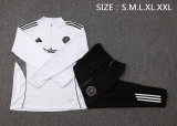 2025-26 Mens  Inter Miami white Half-pull  Training Suit