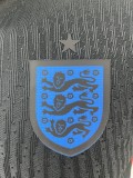 2025-26 Mens Player Version black  England  away  Long Sleeve Soccer Jersey