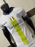 2024-25 Inter Milan white Player Version  soccer  Jersey