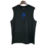 2025-26 Mens Inter Milan black vest Training Soccer Jersey