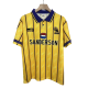 1995 Mens Wednesday F.C. away Retro yellow soccer jerser