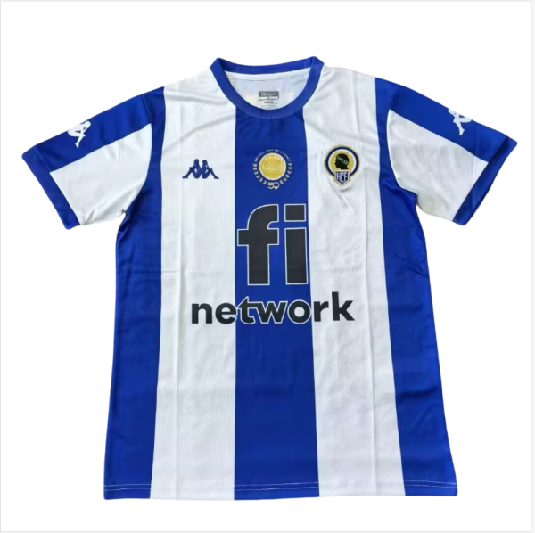 2025-26 Mens Hércules home blue and white soccer jersey
