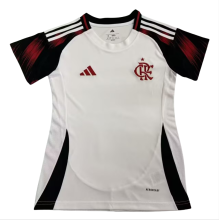 2025-26  Women  Flamengo white away soccer Jersey