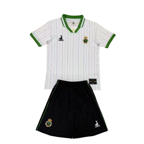 2025-26 Mens  Racing de Santander  white anniversary edition Training Short Suit