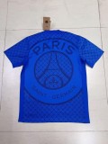 2025-26 Mens PSG  blue Soccer Jersey