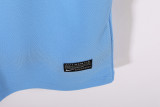 2013-14Mens Retro  Manchester City blue home soccer Jersey