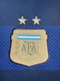 2014 Argentina Away Long Sleeve Retro Soccer Jersey