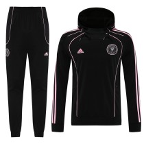 2025-26 Mens  Inter Miami Black hoodie Tracksuit