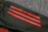 2025-26 Mens Bayern Munich jacket black Dark green Training suit