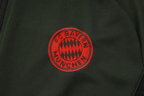 2025-26 Mens Bayern Munich jacket black Dark green Training suit
