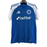 2025-26 Mens Cruzeiro blue  home 1:1 soccer jersey