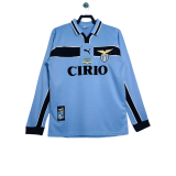 1998-99 Retro  Lazio Home Long Sleeve  Jersey Mens