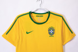 2010 Brazil Retro Home soccer Jersey