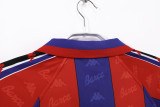 1995-97 Retro Barcelona  home  Jersey Mens Long sleeve