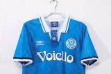 1993-94 Mens Napoli Retro home  blue Soccer Jersey
