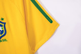 2010 Brazil Retro Home soccer Jersey