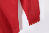 1986-87 Mens Retro Liverpool red  home  Long Sleeve Jersey