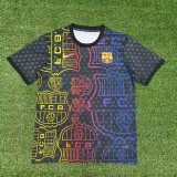 2025-26 Mens Barcelona black Special Edition soccer Jersey