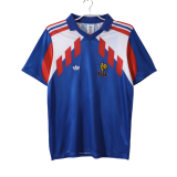 Retro  France Home blue Jersey Mens 1990