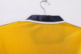 1990-00 Mens  retro Deportivo La Coruna golden  third away Jersey