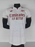 Player version Mens Arsenal white Third away  soccer Jersey  2025-26